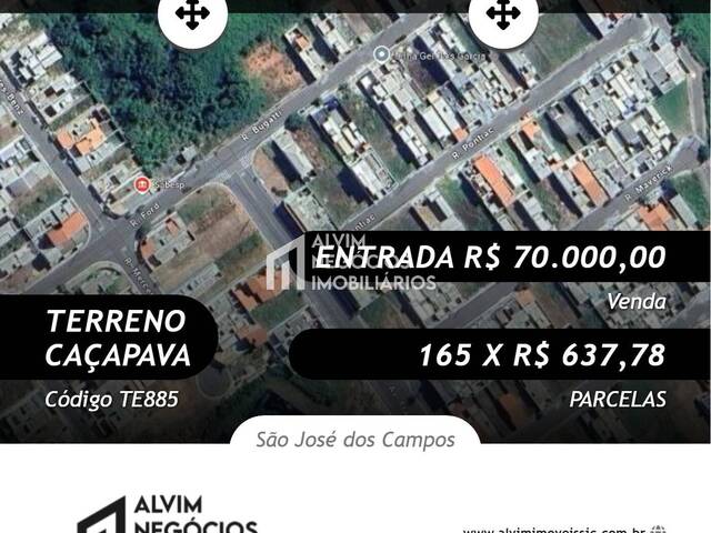 #TE885 - Terreno para Venda em São José dos Campos - SP - 2
