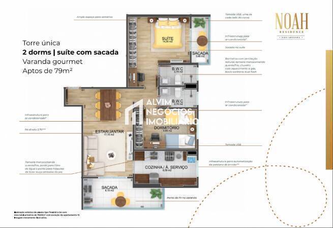 Apartamento, 2 quartos - Foto 8