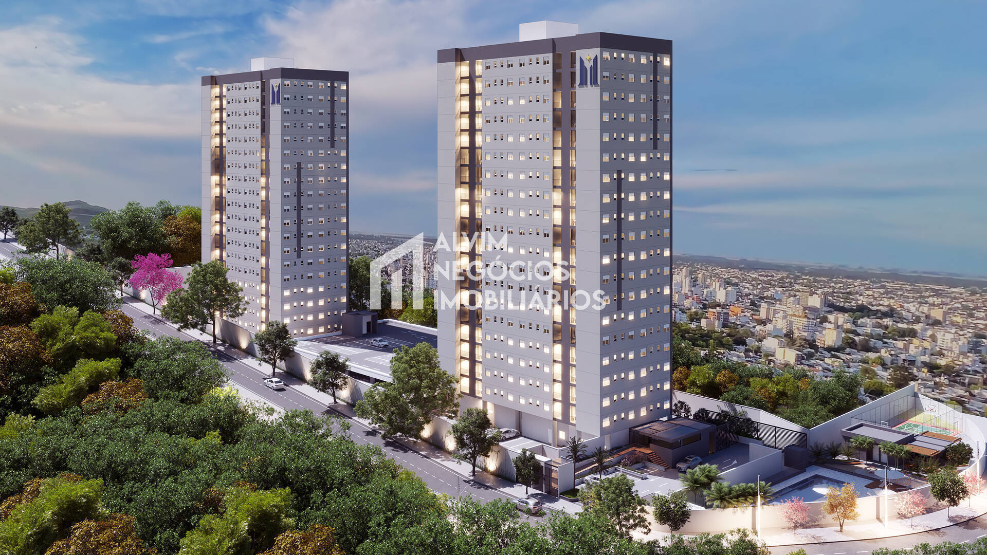 Apartamento à venda com 2 quartos, 58m² - Foto 1
